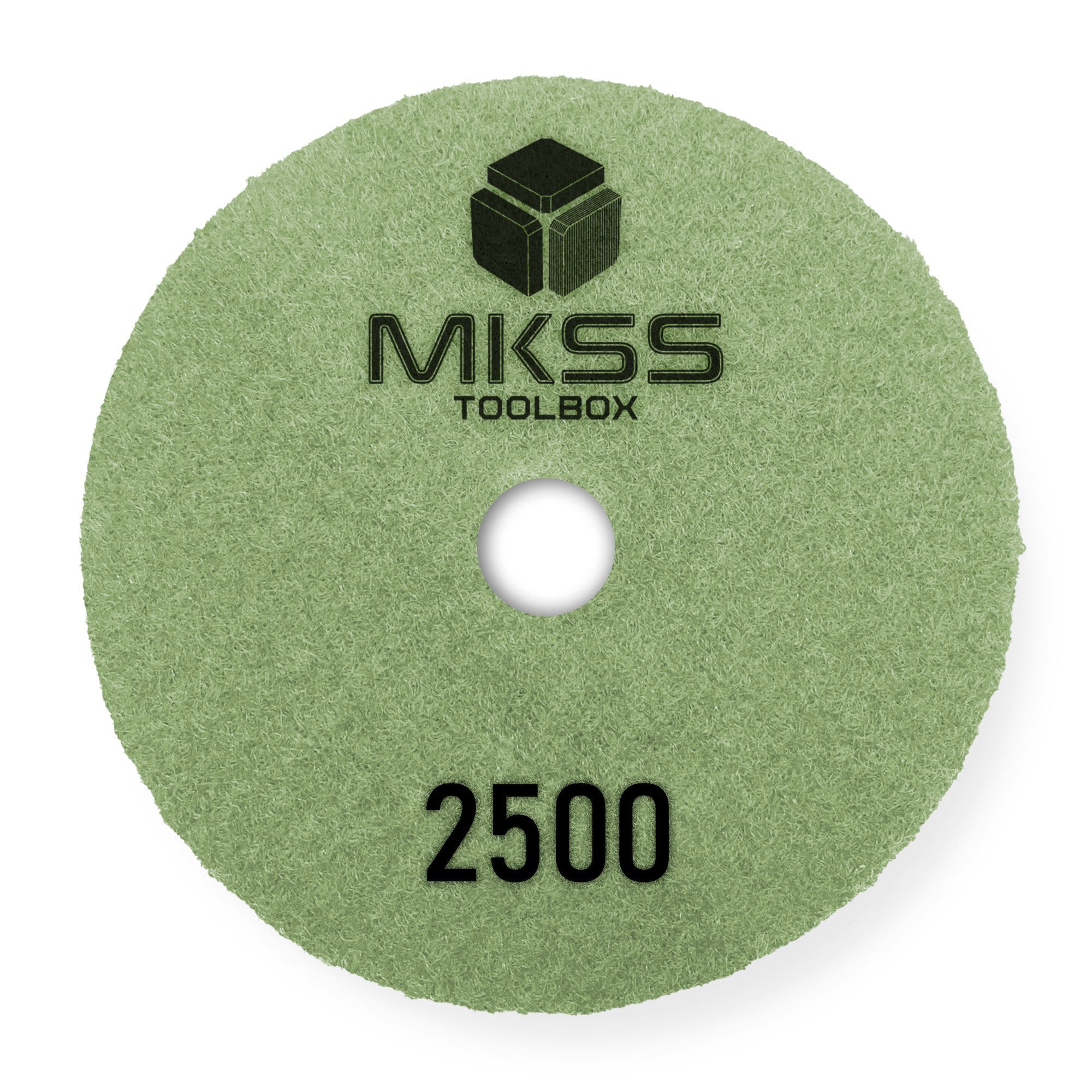 Изображение товара Круг шлифовальный Mkss Toolbox MK2604 P2500 100x15 мм, 10 шт Изображение товара Круг шлифовальный Mkss Toolbox MK2604 P2500 100x15 мм, 10 шт