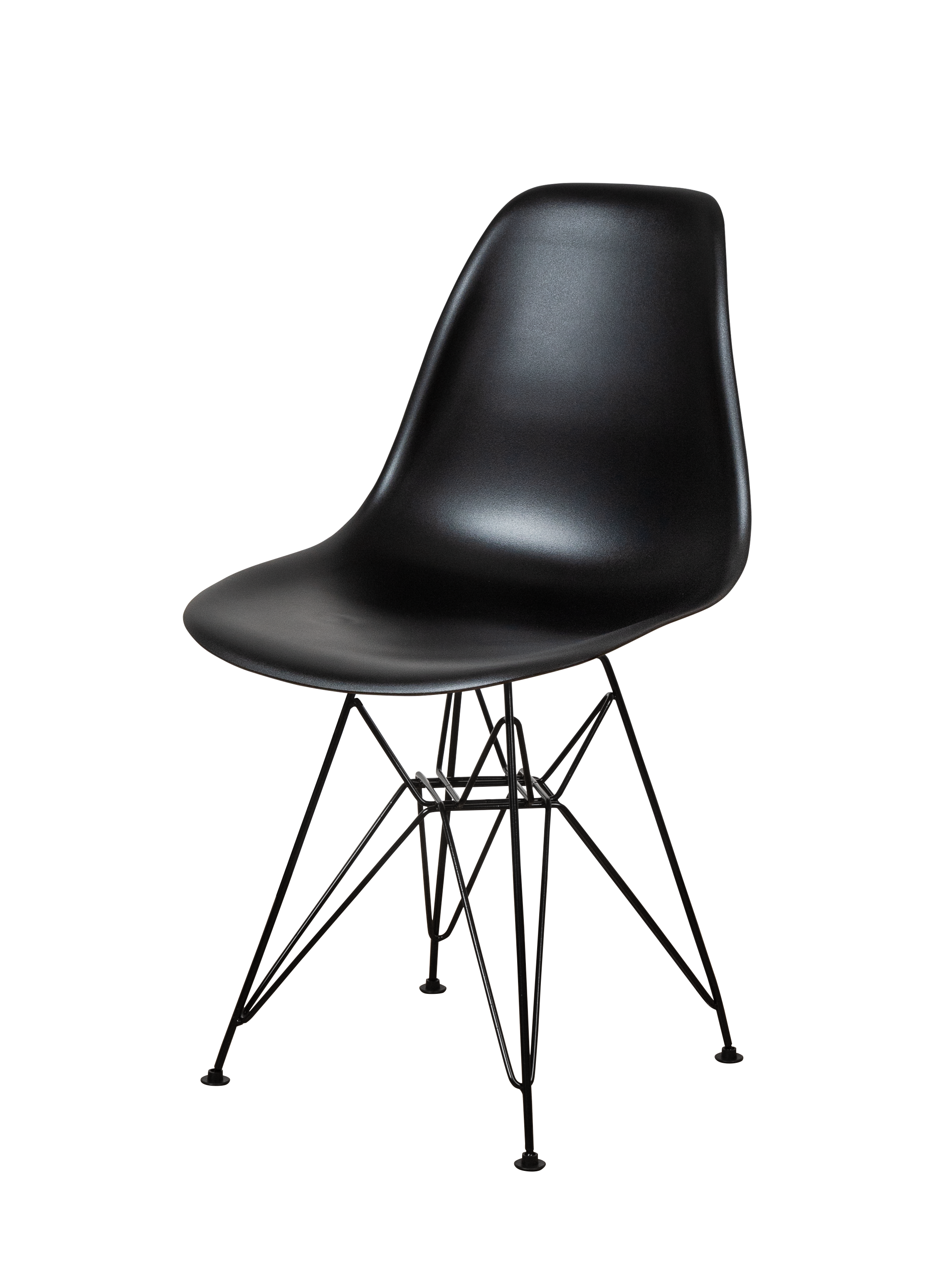 Изображение товара Кухонный стул Derstuhl Black 45x82x45 см пластик металл Россия