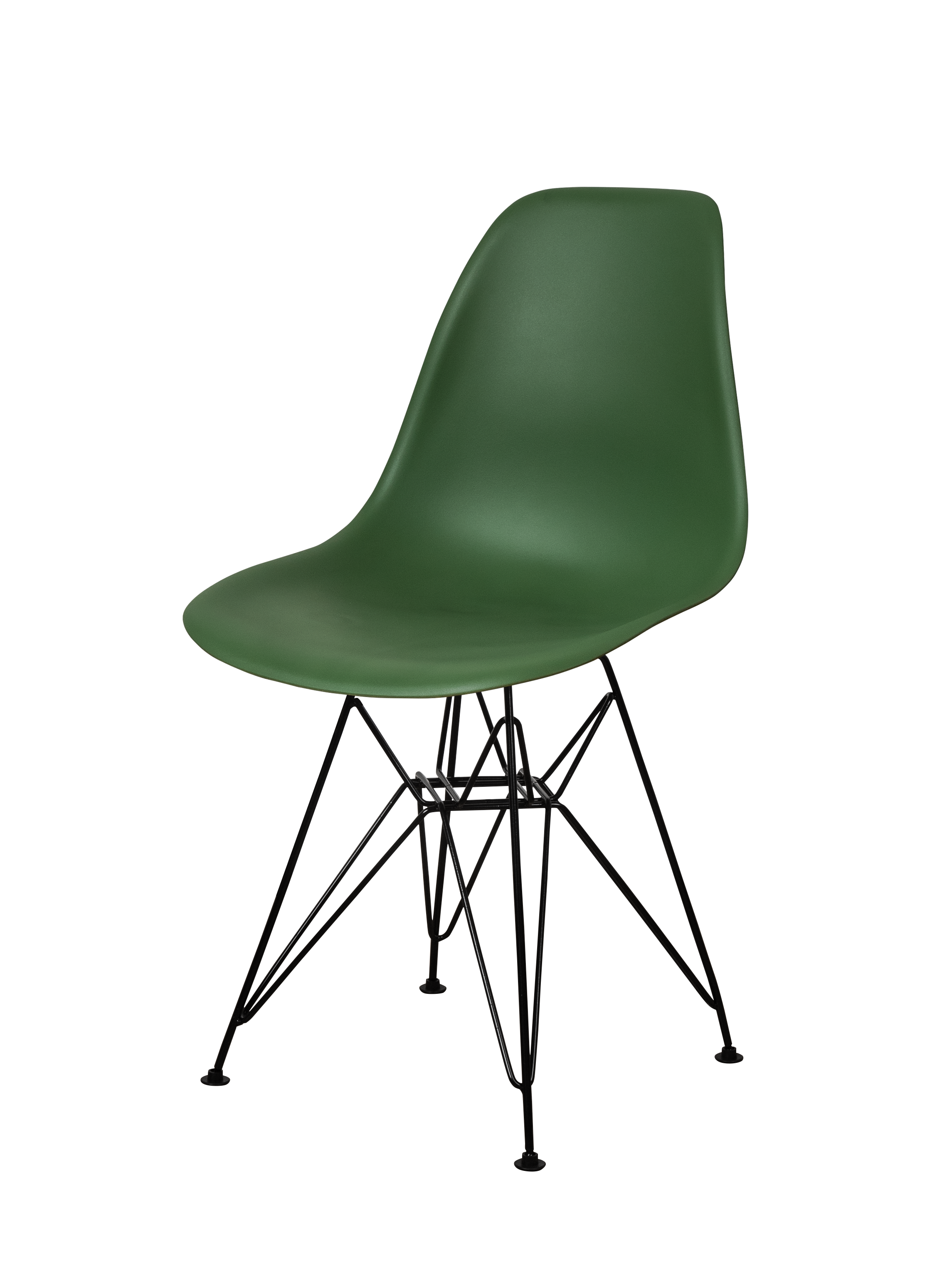 Изображение товара Кухонный стул DERSTUHL Black 45x82x45 см темно-зеленый минимализм