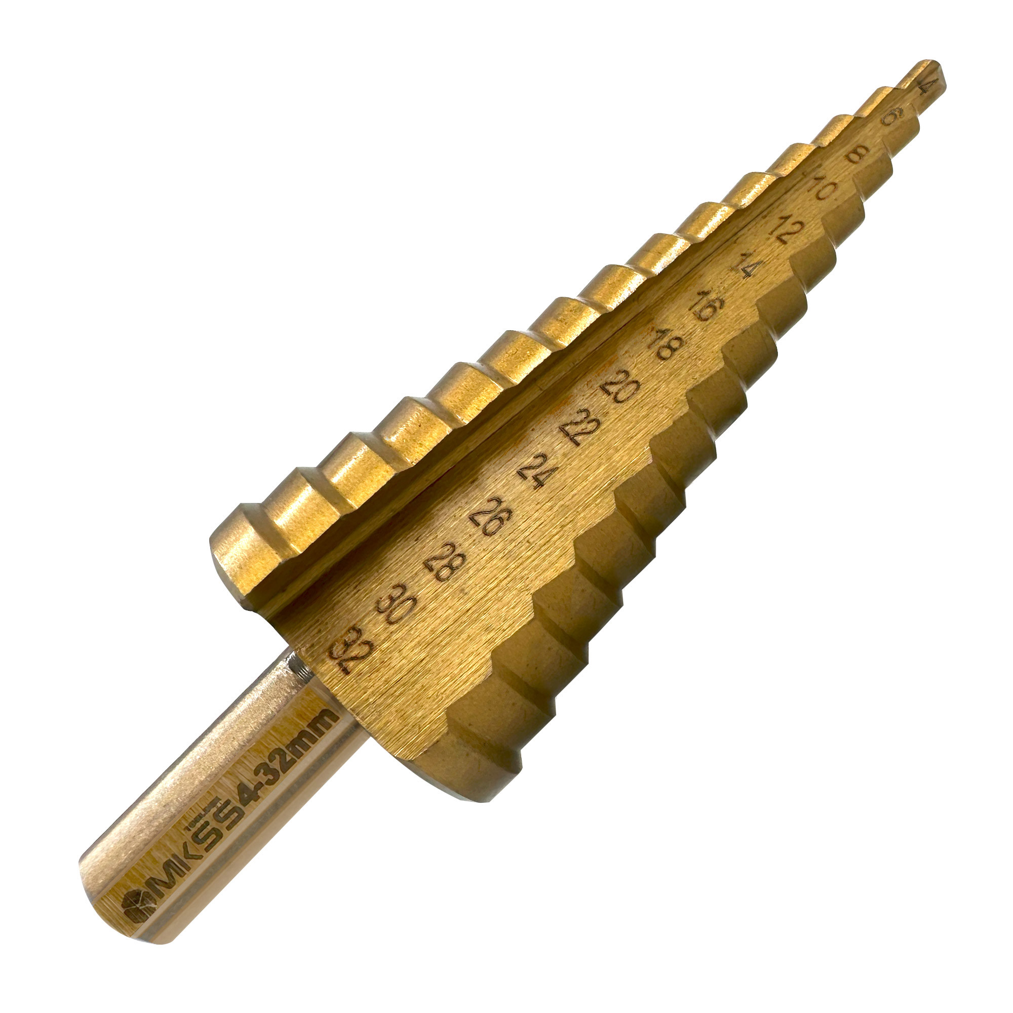 Изображение товара Сверло ступенчатое по металлу HSS-G Mkss Toolbox 32x112 мм