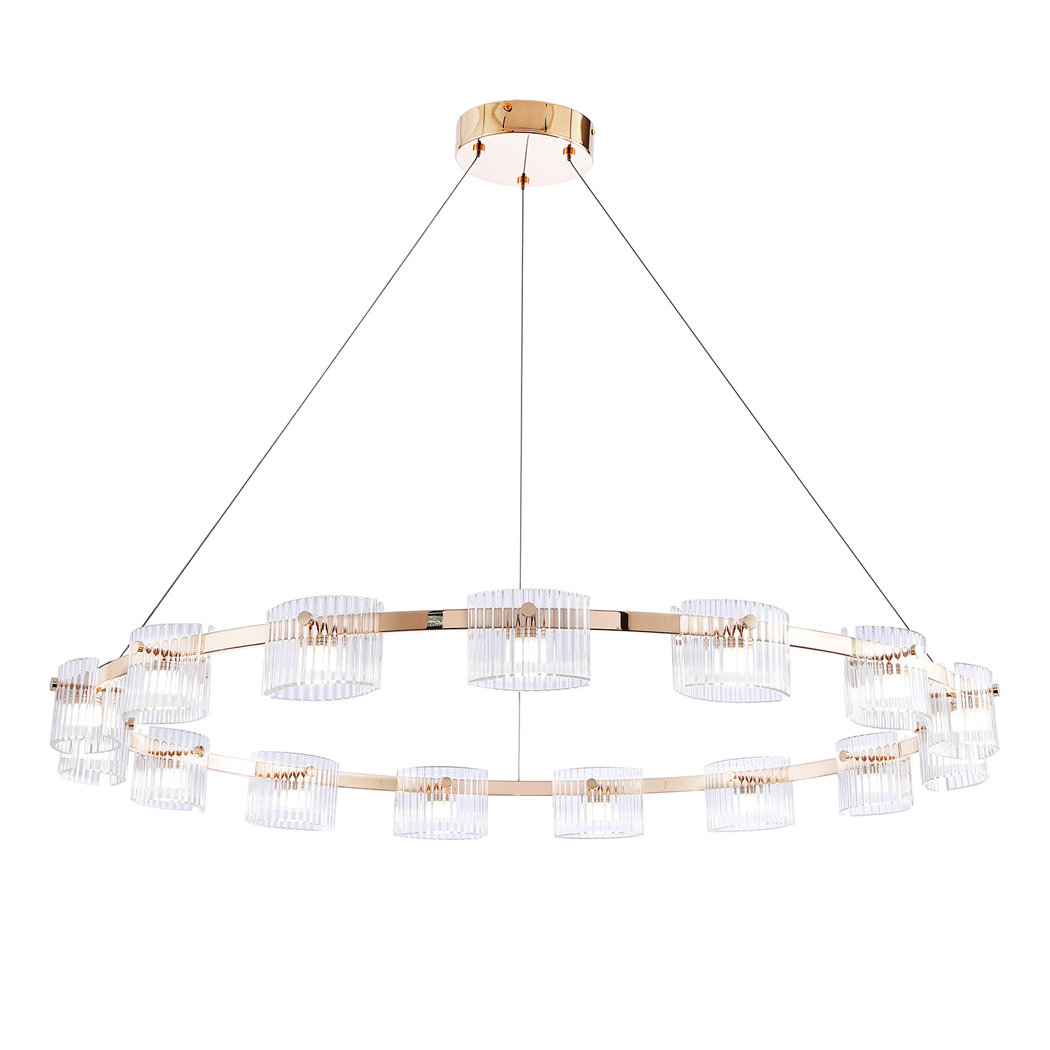 Изображение товара Люстра подвесная Favourite Ori 4248-15p светодиодная 6 м² нейтральный белый