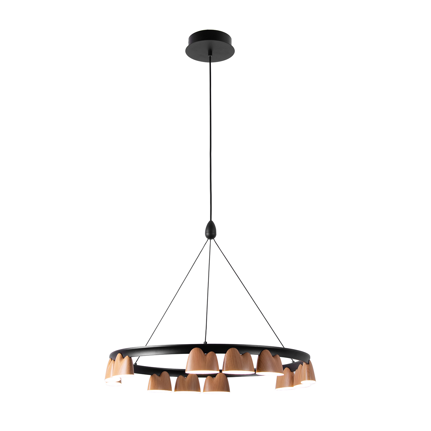 Изображение товара Люстра подвесная Favourite Interline 4266-12p 8 м² нейтральный белый свет