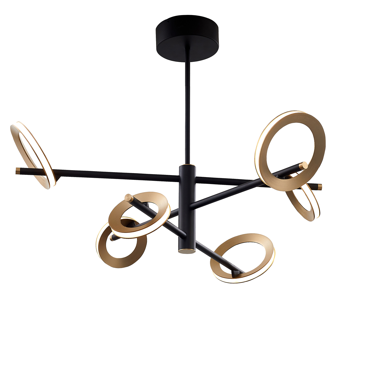 Изображение товара Люстра на штанге Favourite Jongleur 4322-6p для потолка до 10 м² с регулируемой высотой