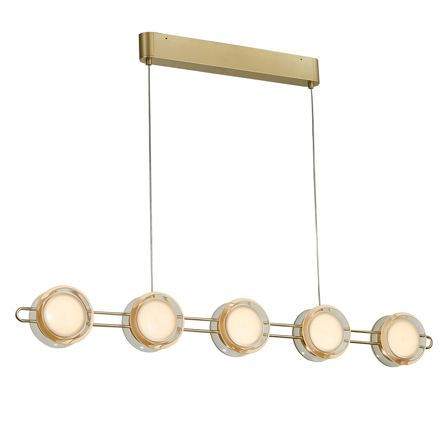 Изображение товара Подвесная светодиодная люстра Favourite Yo-yo 4334-10p для<span style="white-space: nowrap;"> помещ