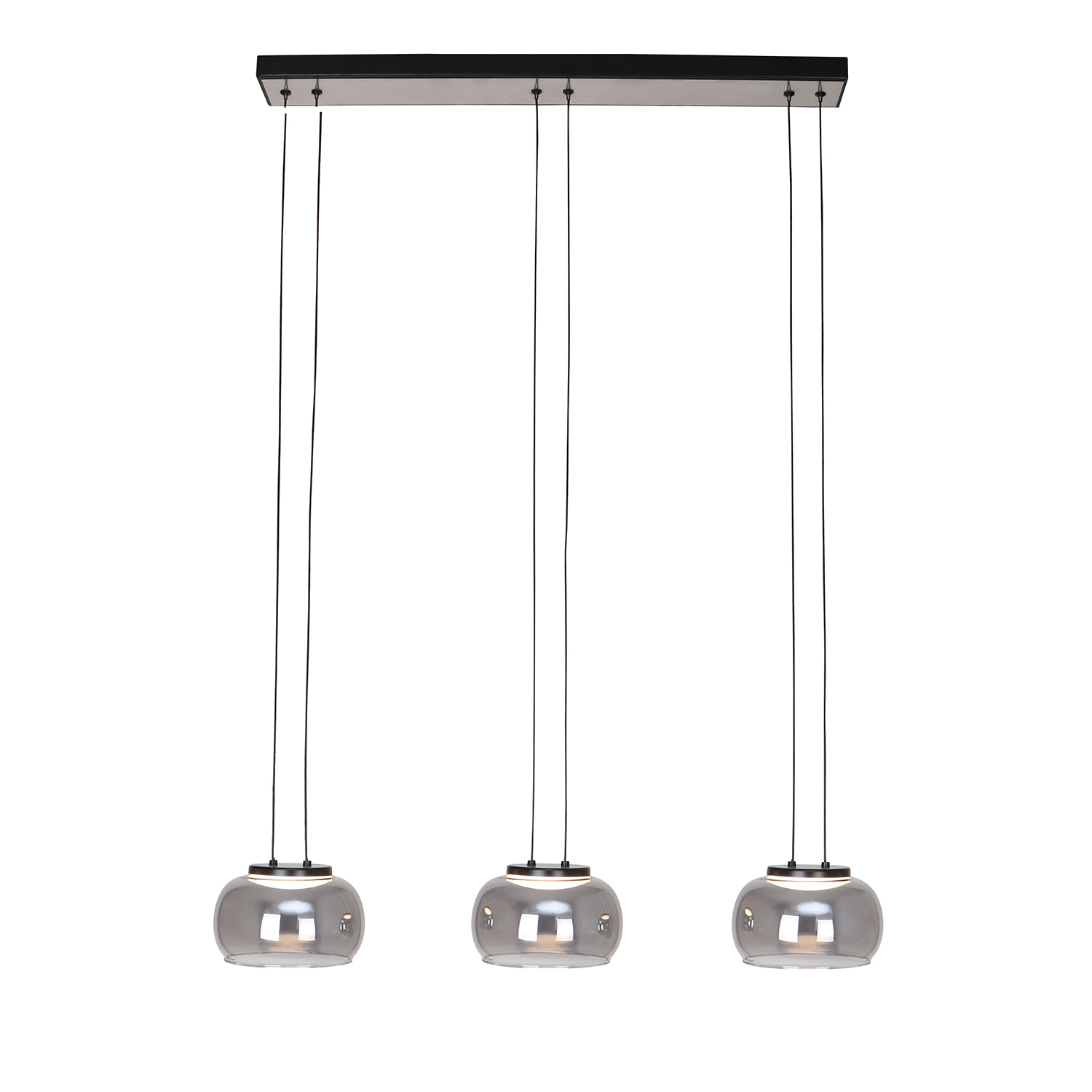 Изображение товара Люстра подвесная Favourite Trendig 4376-3p с LED и регулировкой высоты черная