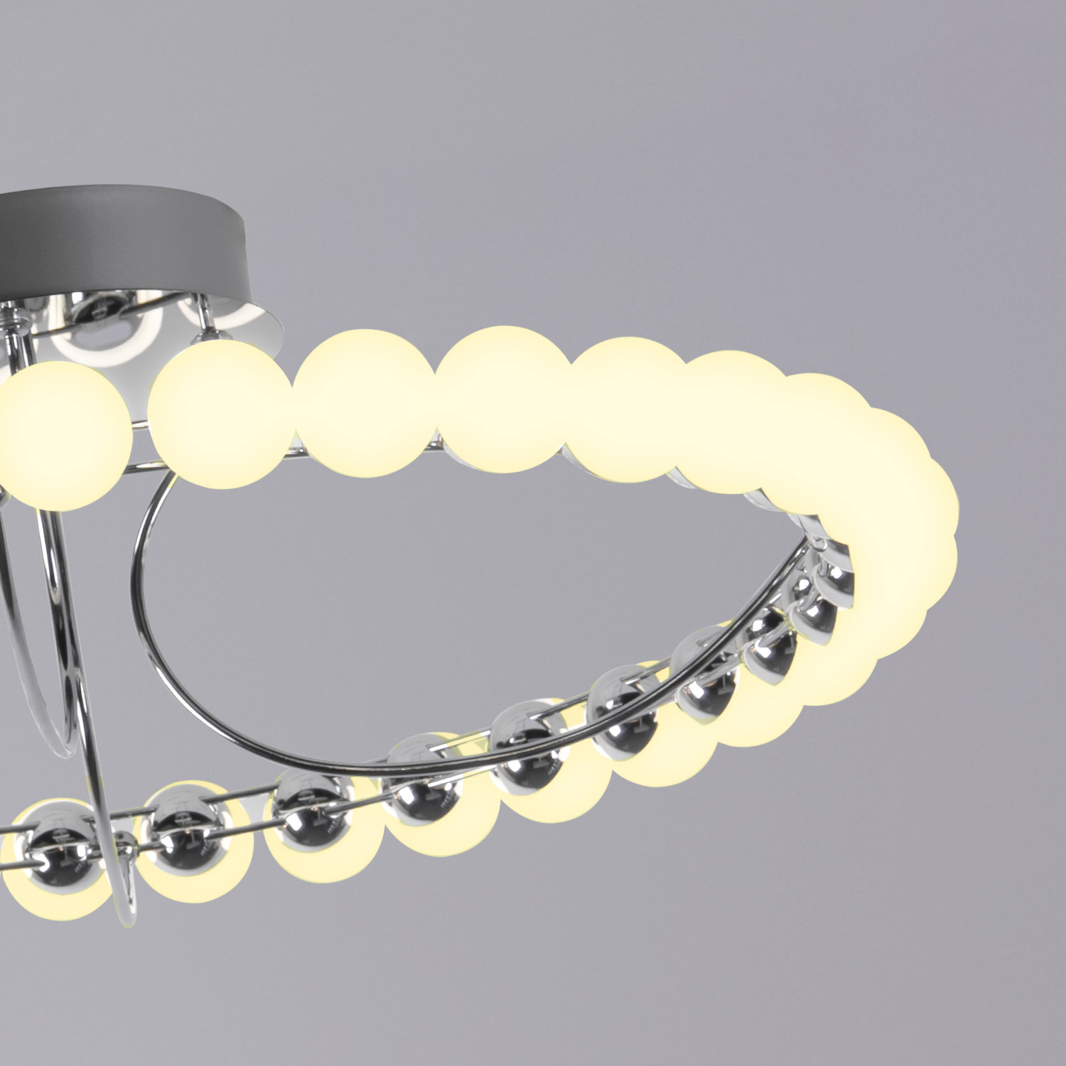 Изображение товара Люстра потолочная Favourite Helmet 4590-6c 11 м² нейтральный белый свет латунь