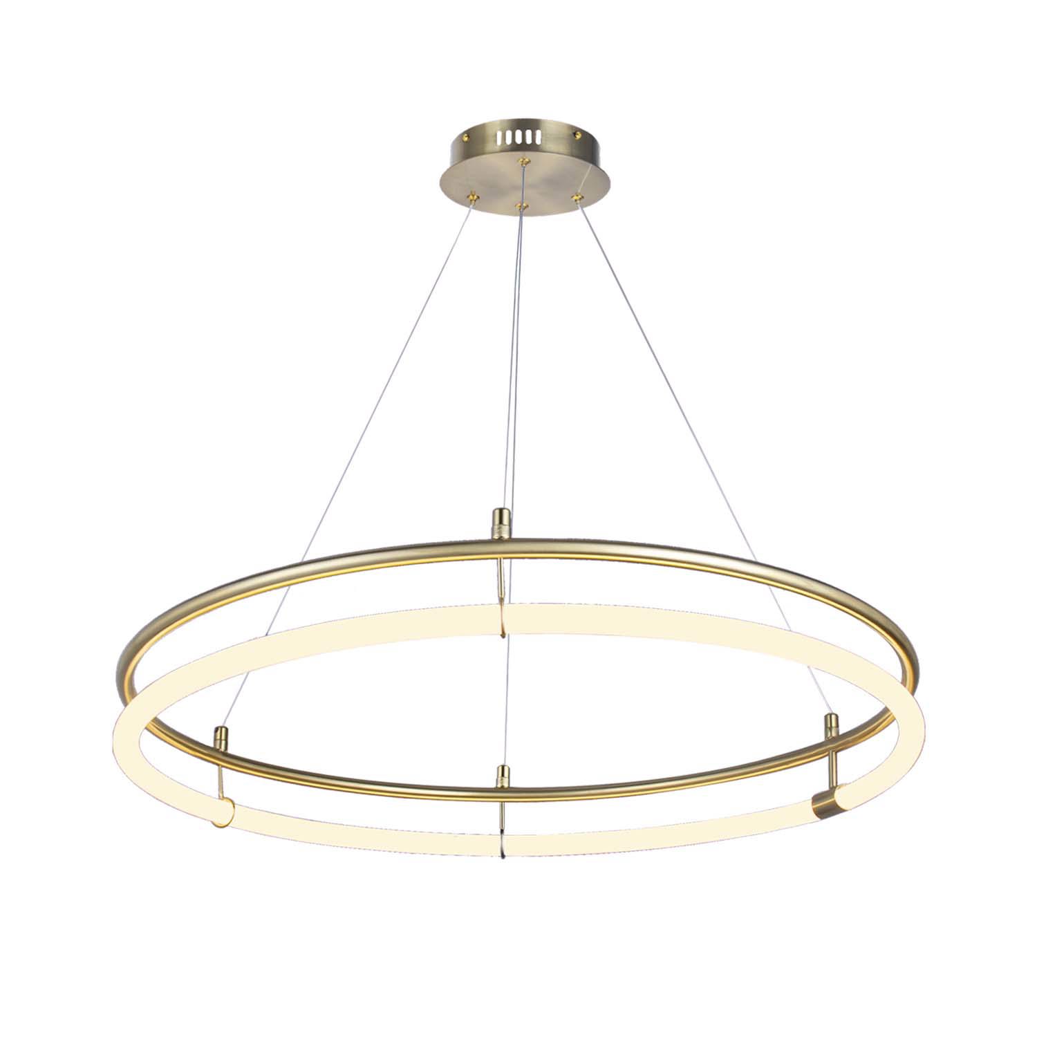 Изображение товара Люстра подвесная Favourite Girth 4629-8p с золотистым дизайном 80x80x150 см