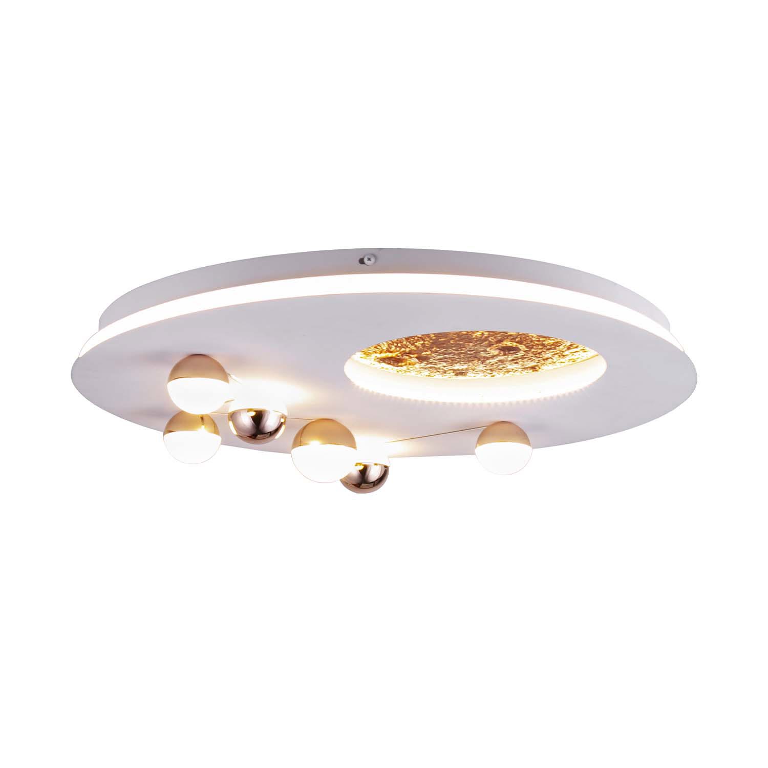 Изображение товара Люстра потолочная Favourite Plaides 4630-5c с LED подсветкой 50 см