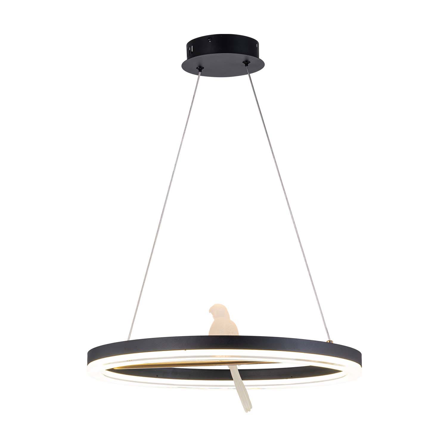 Изображение товара Подвесная люстра Favourite Bardy 4654-1p с регулируемой высотой и попугаем