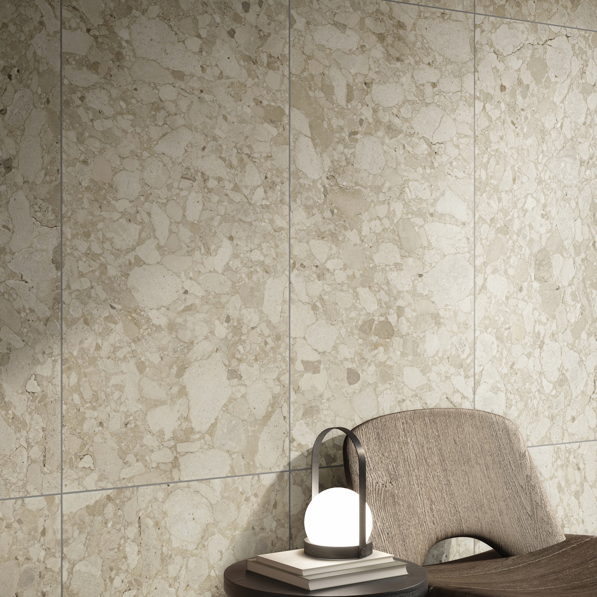 Изображение товара Керамогранит Vitra Softceppo 60x120 см бежевый матовый эффект камень