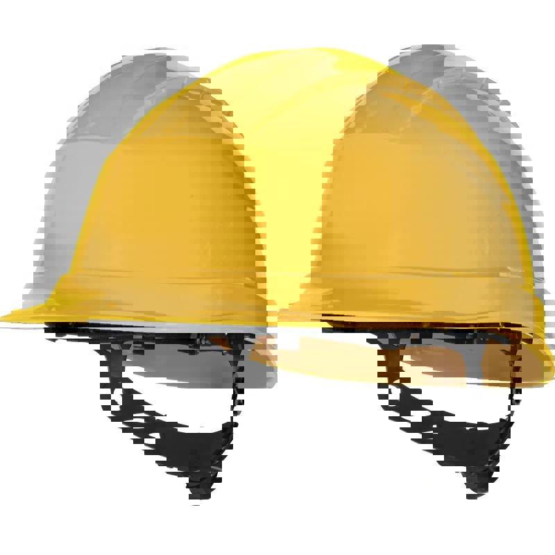 Изображение товара Каска защитная полипропиленовая Delta Plus Quartz Up III жёлтая регулируемая надежная