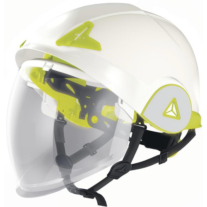 Изображение товара Защитная каска Delta Plus ONYX2 из ABS с лицевым щитком и регулировкой