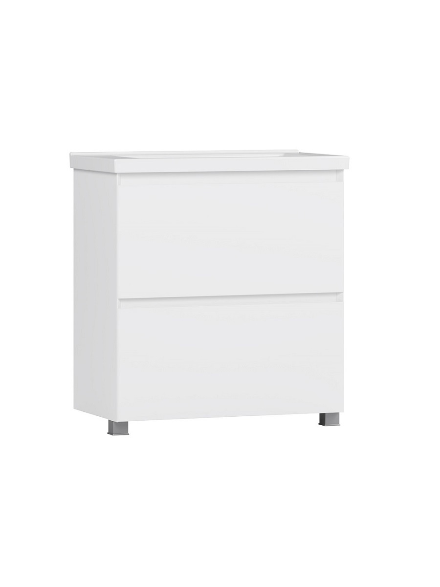 Изображение товара Тумба с раковиной напольная Belux Киото Н 100-02 белая