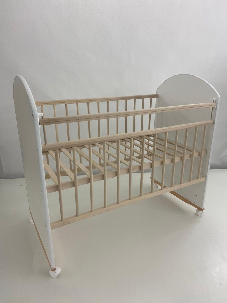 Изображение товара Кровать для новорожденных Сима-ленд Беллучи ECO 113x66 см белая