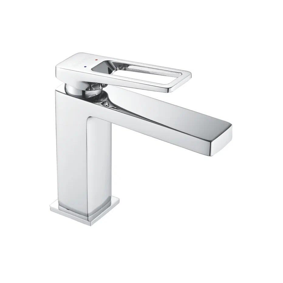 Изображение товара Смеситель Shevanik S6801 однорычажный хром для раковины ванны