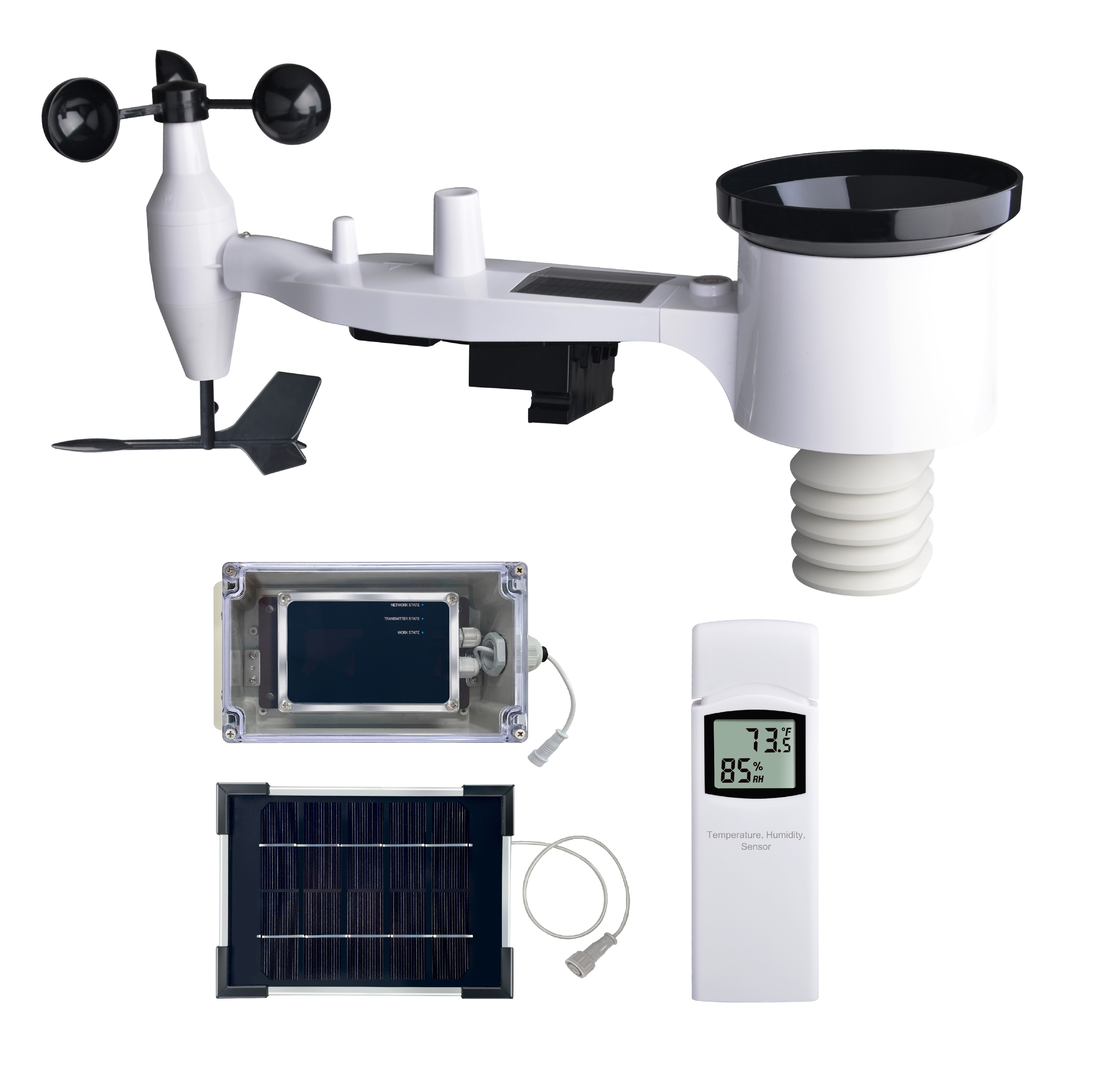 Изображение товара Levenhuk Wezzer PRO LP700 метеостанция 9 в 1 IPX3 4G солнечная панель