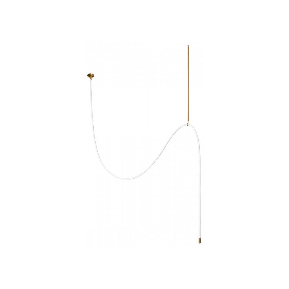 Изображение товара Светильник подвесной светодиодный Loft It Thread 10388c brass 14 м² нейтральный белый свет цвет бронза