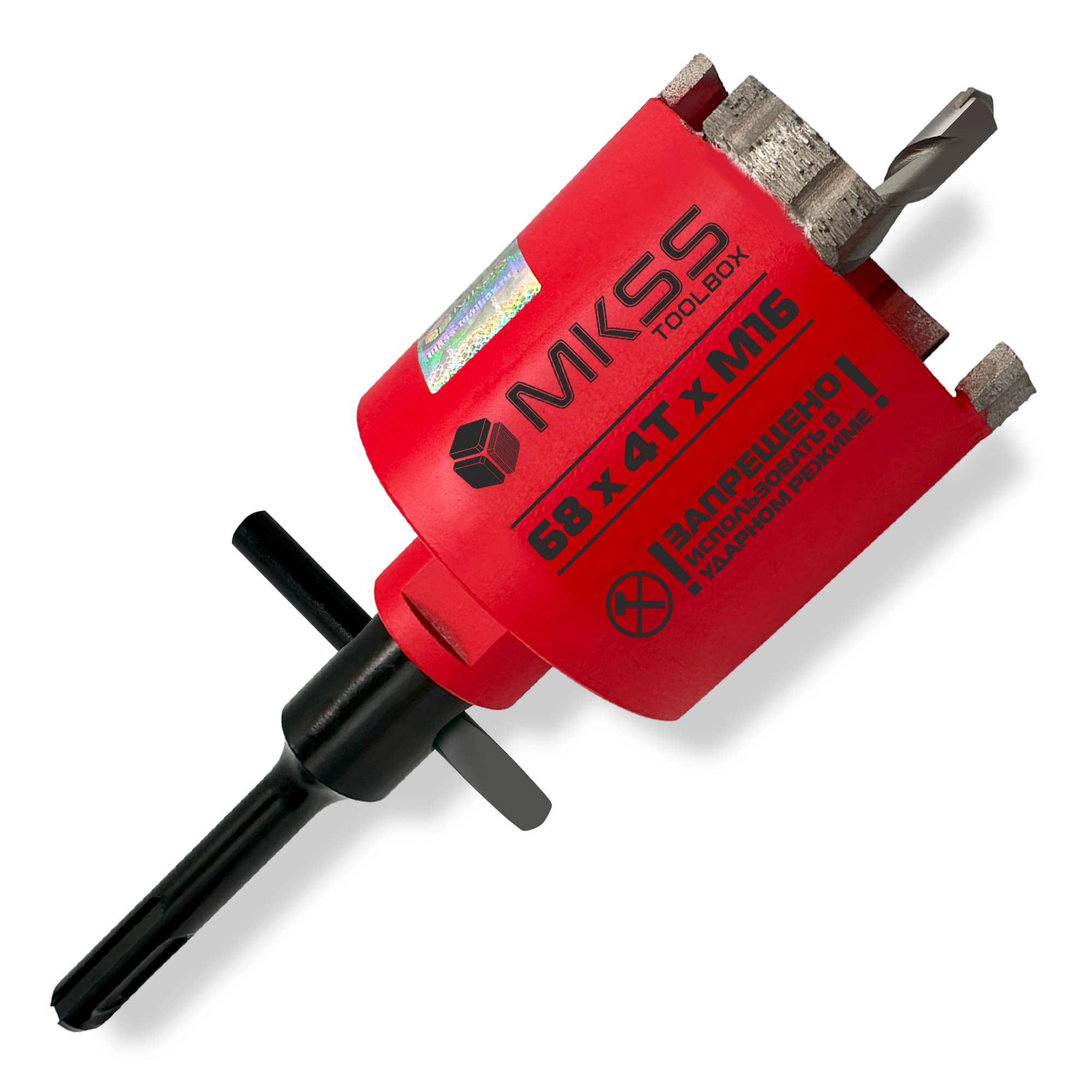 Изображение товара Алмазная коронка по железобетону MKSS Toolbox SS20020068 68 мм
