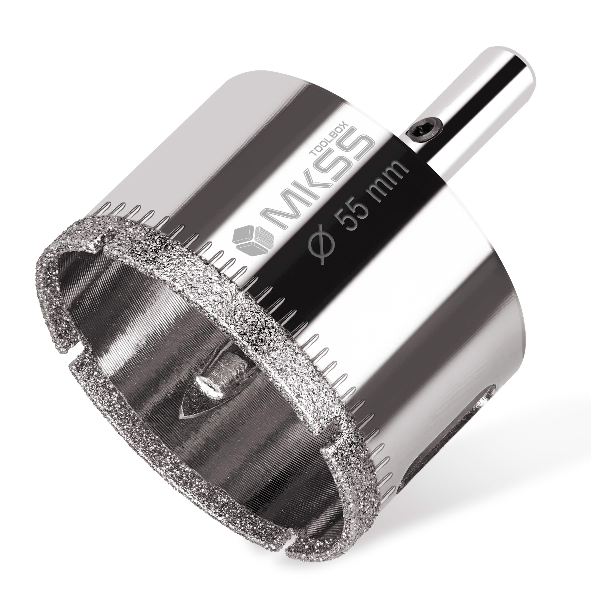 Изображение товара Коронка по керамике KS-55 55 мм MKSS TOOLBOX для стекла и кафеля