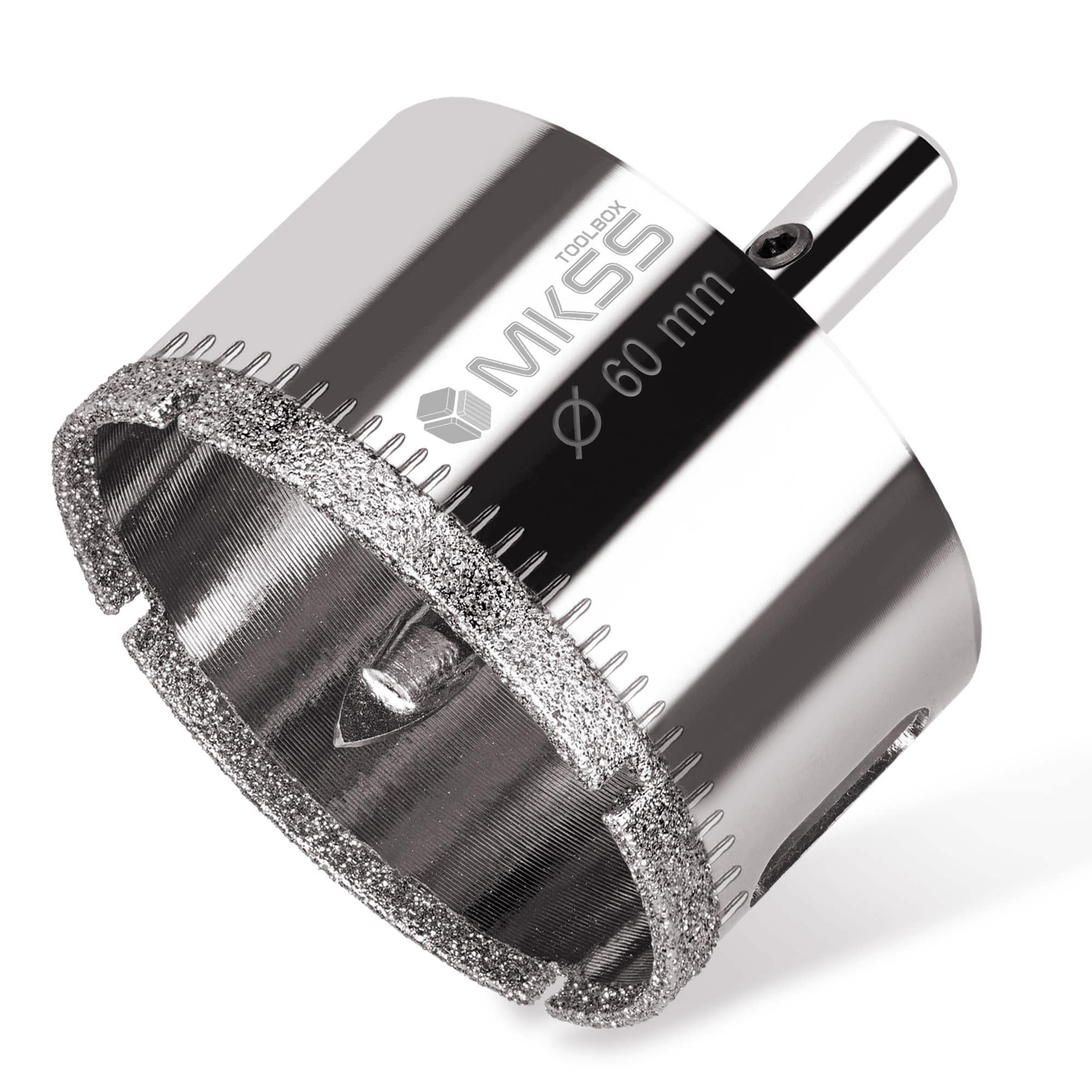 Изображение товара Коронка по керамике Mkss Toolbox KS-60 60 мм алмазное сверление для плитки и стекла
