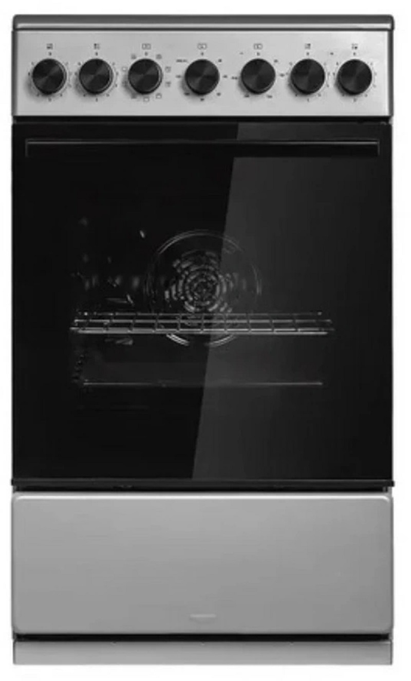 Изображение товара Кухонная плита Midea 2112873 54x92x68 см цвет серый / серебристый