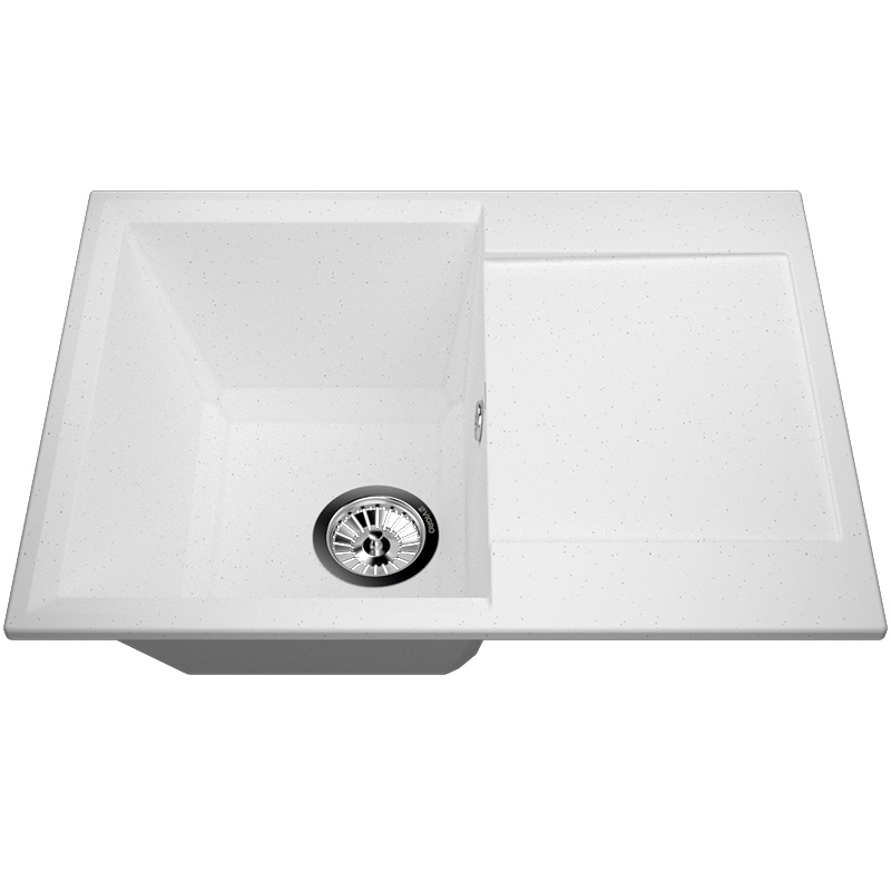 Изображение товара Мойка врезная Vigro VG403 67.3 см искусственный камень белый