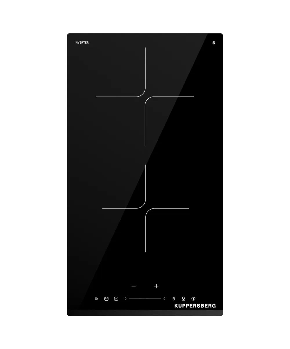 Изображение товара Электрическая варочная панель Kuppersberg ICI 306 28.8 см 2 конфорки цвет черный