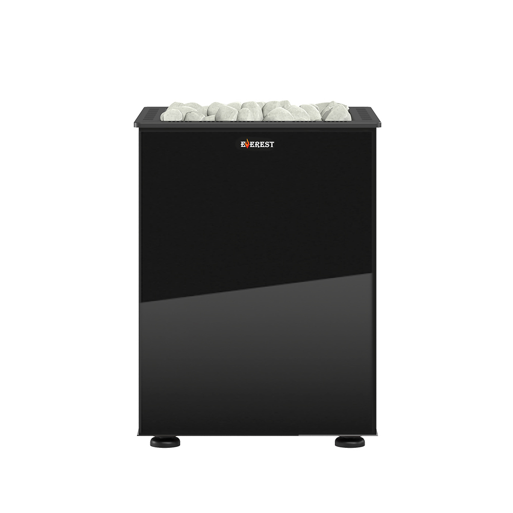 Изображение товара Электрокаменка Everest Black Crystal 15кВт для бани и сауны 24м³