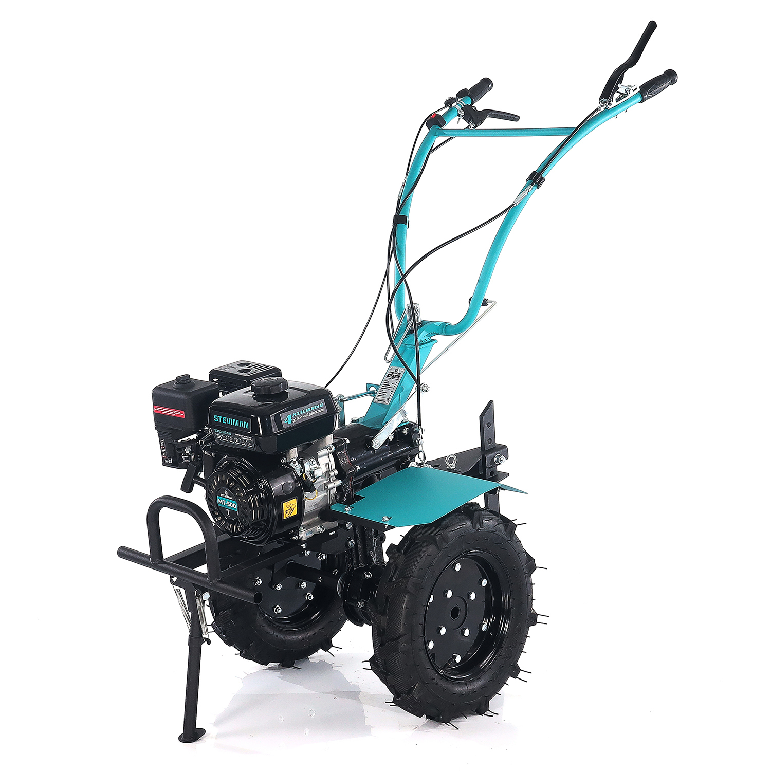 Изображение товара Мотоблок бензиновый STEVIMAN MT-500 7 л.с. с шириной обработки 90 см и глубиной 35 см