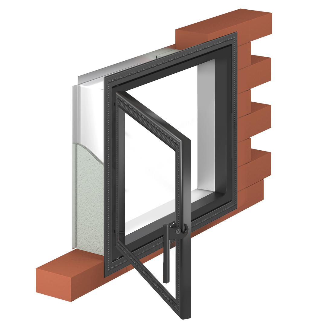 Изображение товара Монтажный тоннель Везувий 680 для установки печных дверок
