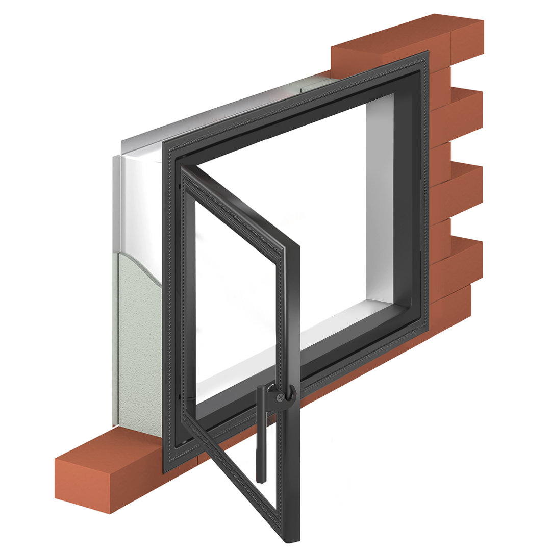 Изображение товара Тоннель монтажный Везувий 820 565x775x120мм для печных дверок