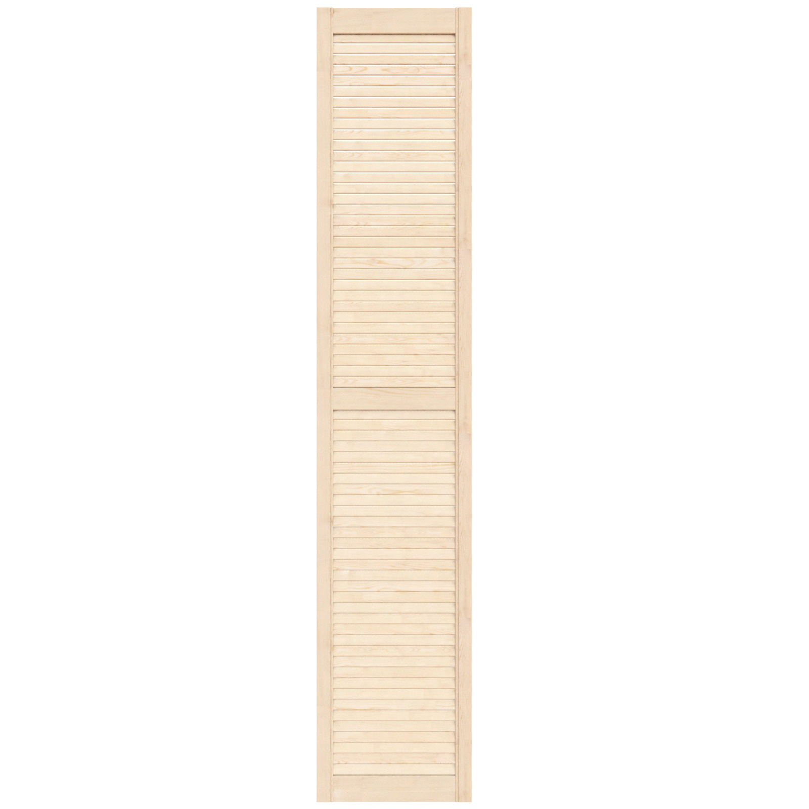 Изображение товара Дверь жалюзийная деревянная Timber&Style 202.5х39.4 см сосна Экстра
