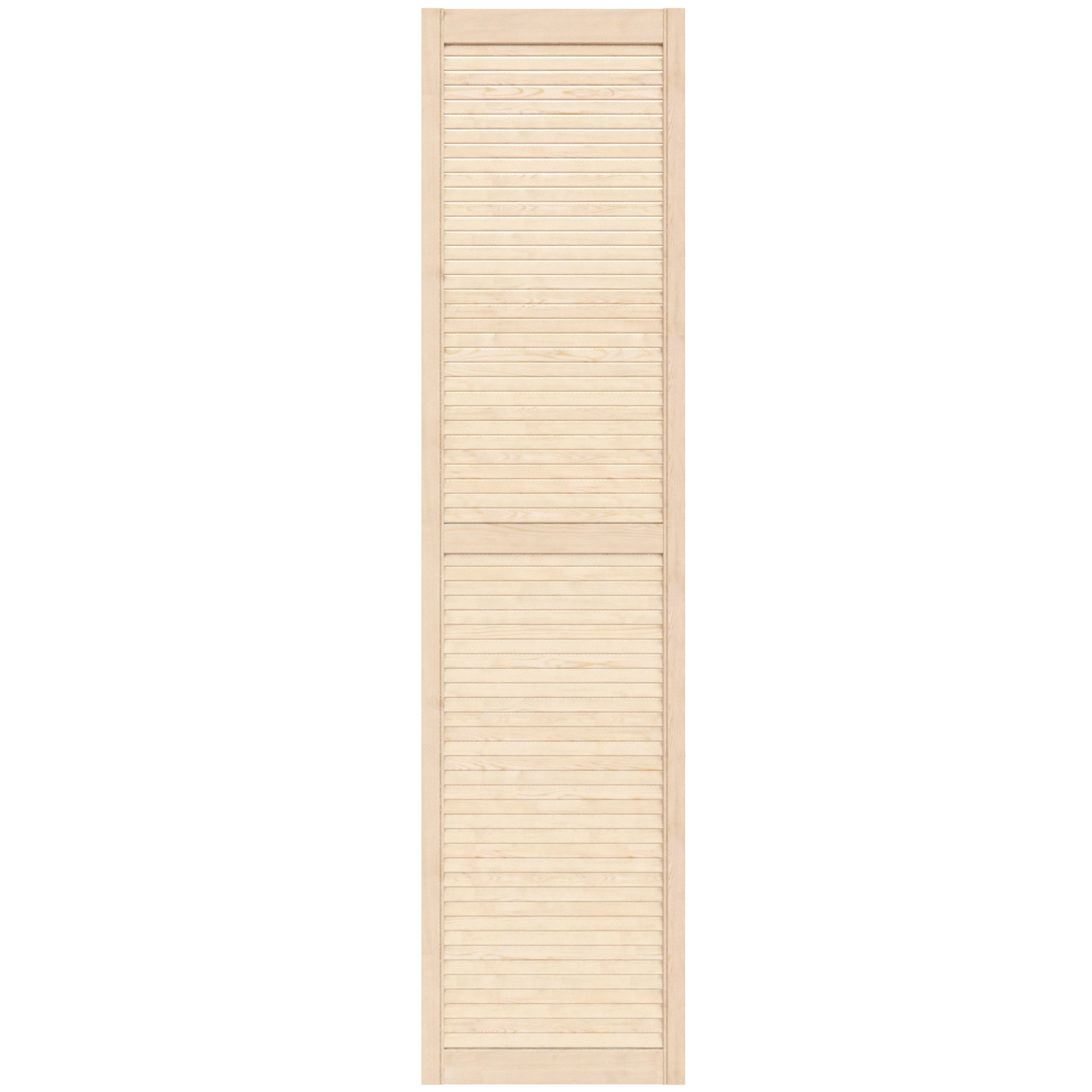 Изображение товара Дверь жалюзийная деревянная Timber&style 202.5х54.4 см сосна Экстра
