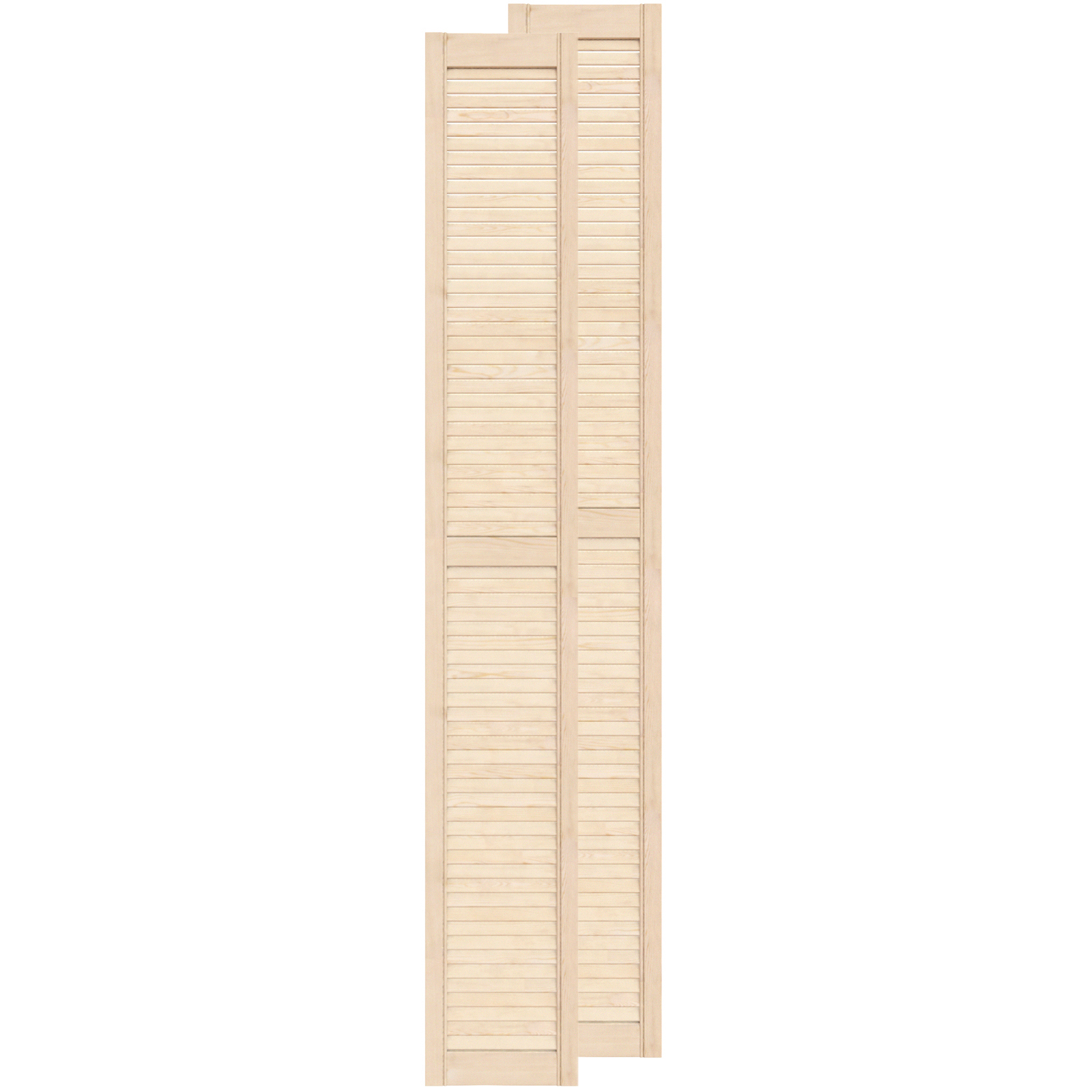 Изображение товара Жалюзийная дверь деревянная из сосны Timber&Style комплект 2 шт