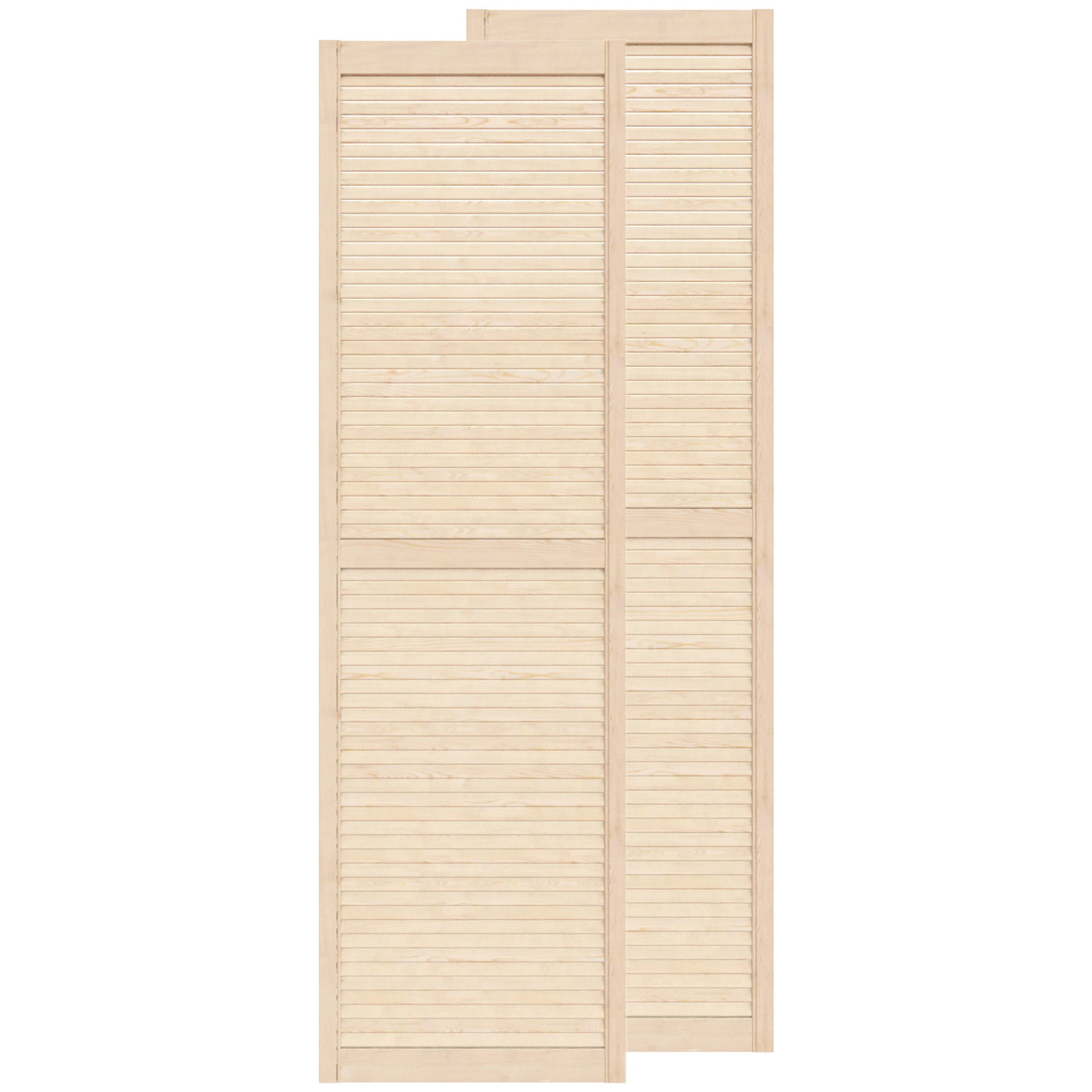 Изображение товара Дверь жалюзийная Timber&Style 202.5х59.4 см сосна Экстра комплект 2 шт.