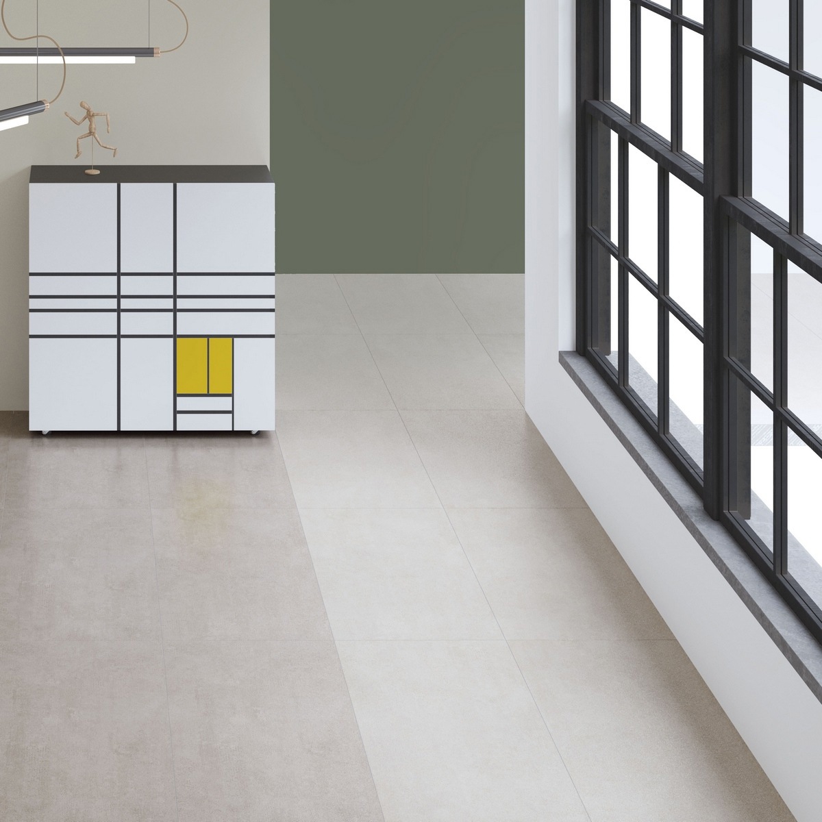 Изображение товара Vitra Beton X 60x120 K949751LPR01VTEP керамогранит светло бежевый 60x120