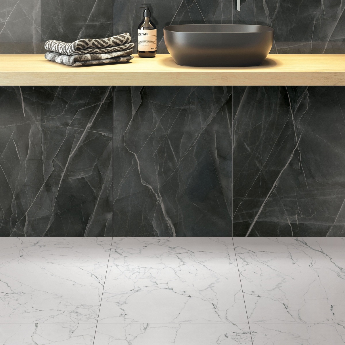 Изображение товара Керамогранит Vitra Citymarble 60x60 см белый для пола и стен