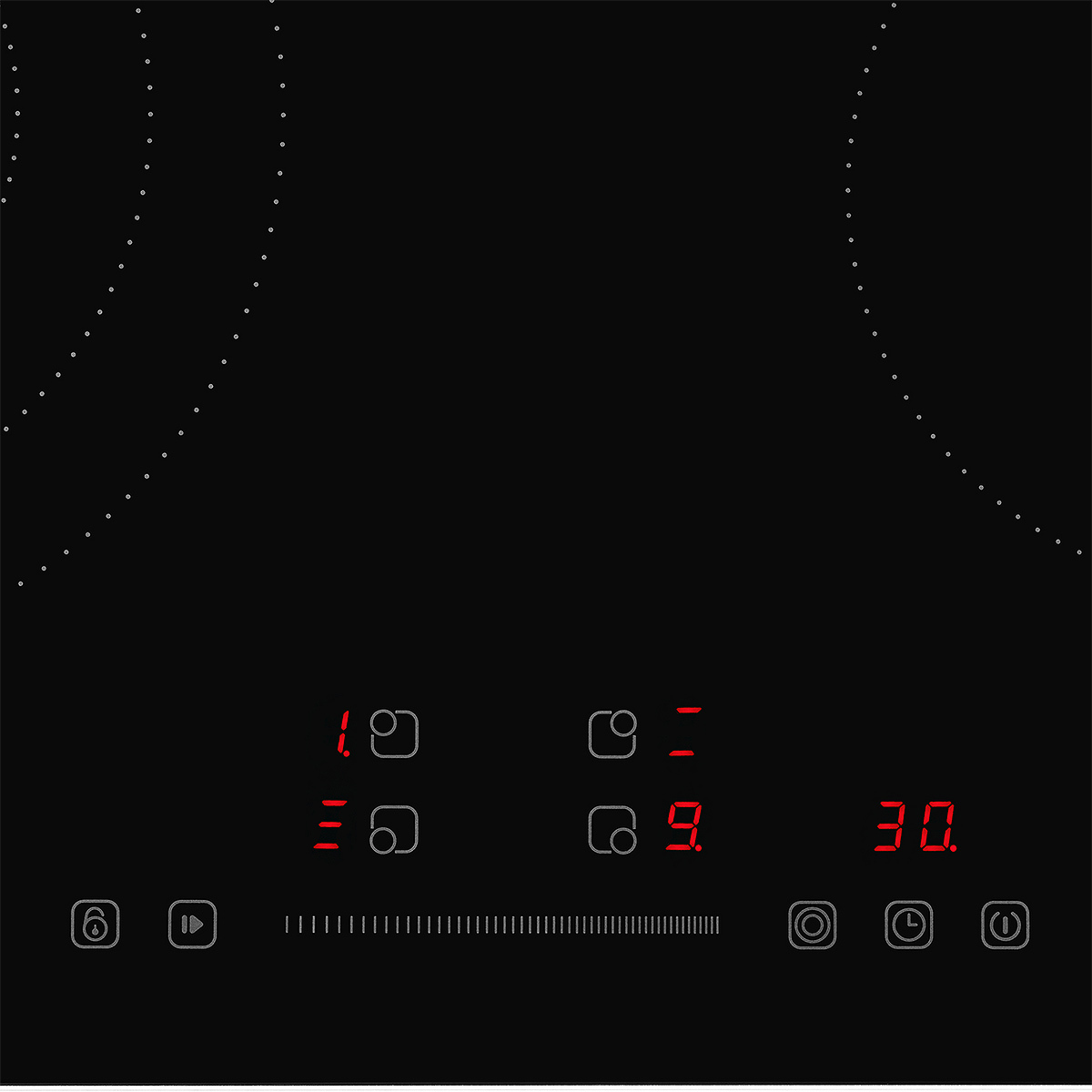 Изображение товара Электрическая варочная панель Kuppersberg ECS 639 F 59 см черная