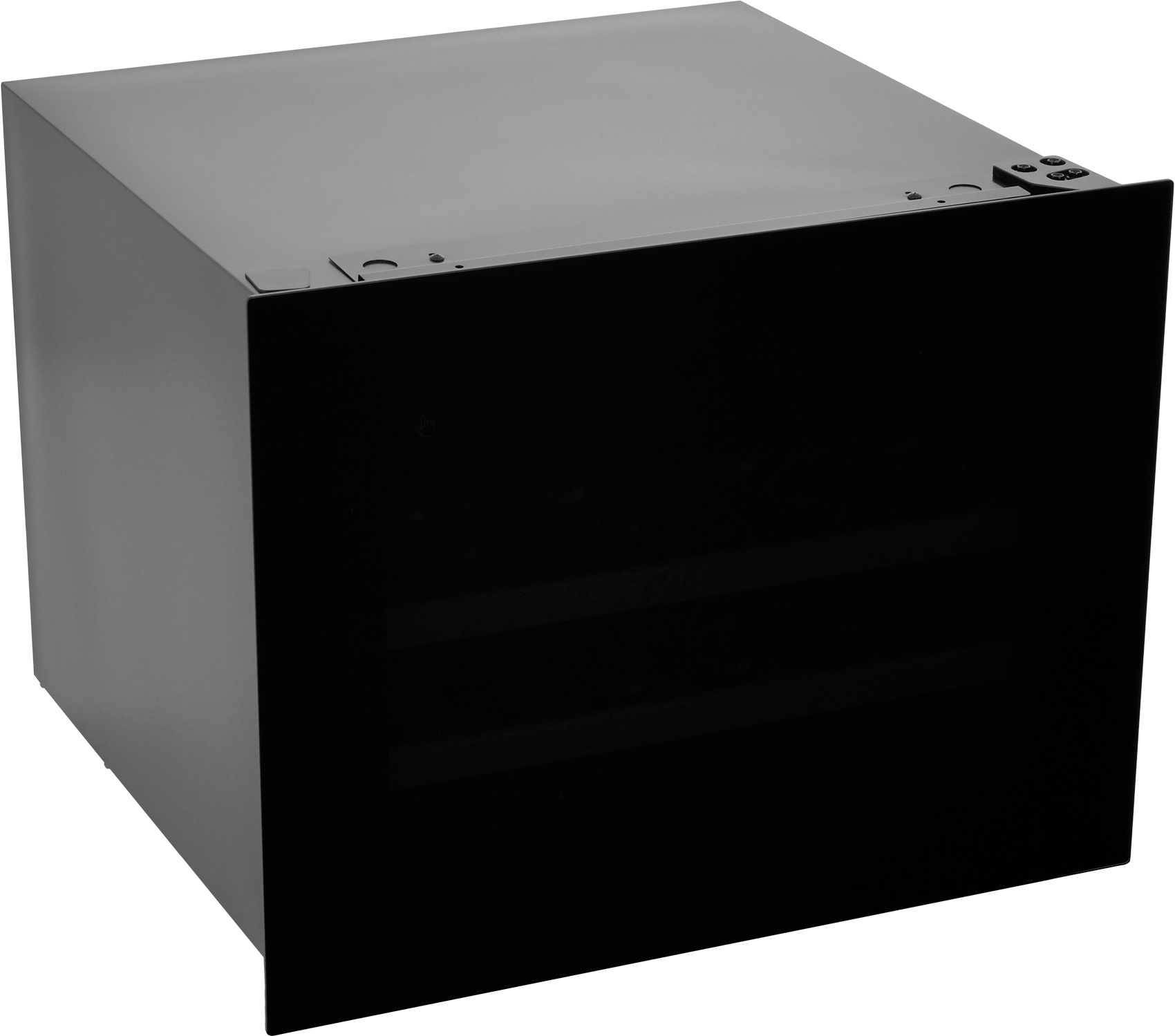 Изображение товара Винный шкаф Zugel ZCWI280B встраиваемый черный 28 бутылок с компрессорным охлаждением