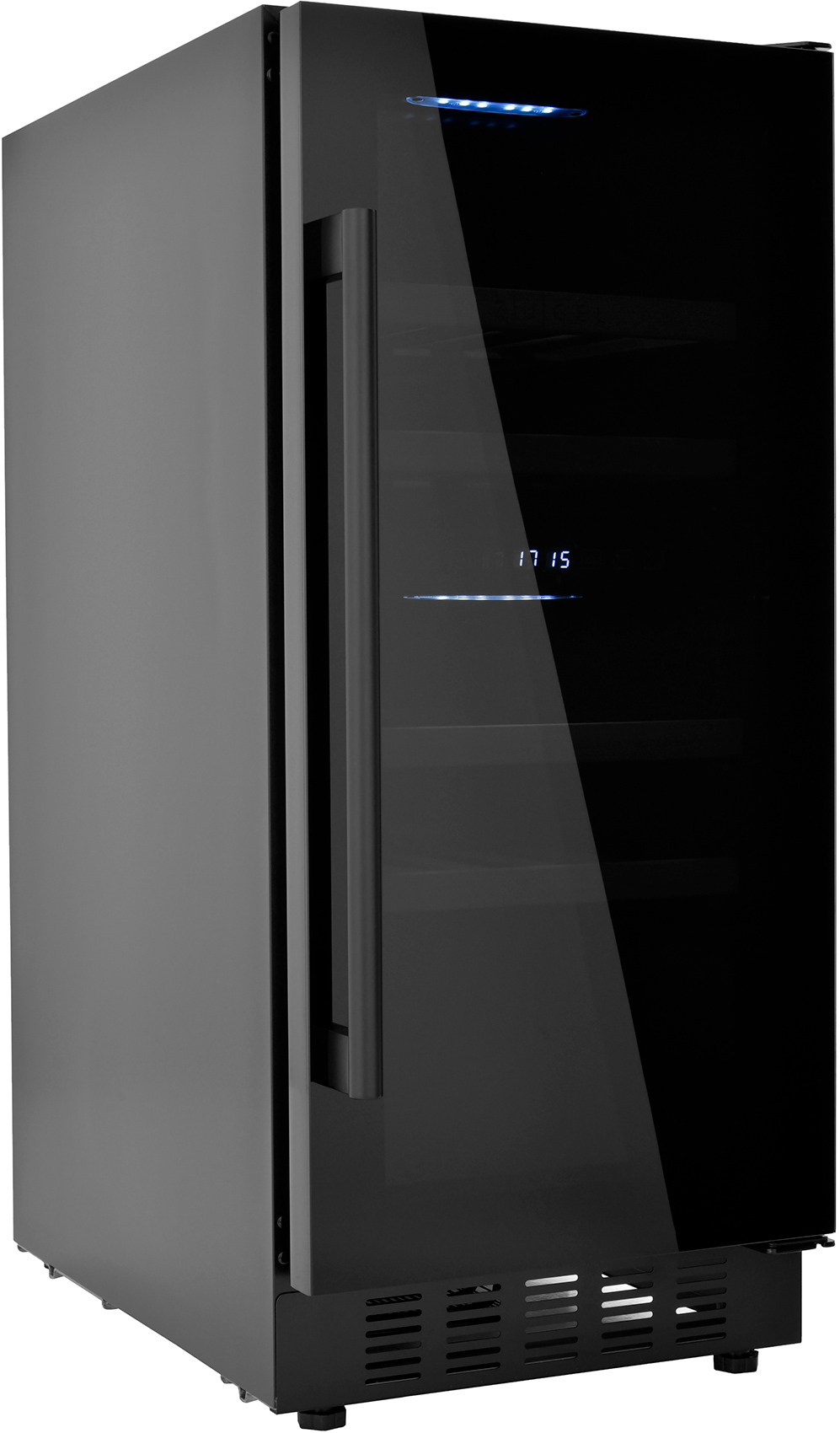 Изображение товара Винный шкаф Zugel ZCWI310DB черный 31 бутылка встроенный или отдельно стоящий