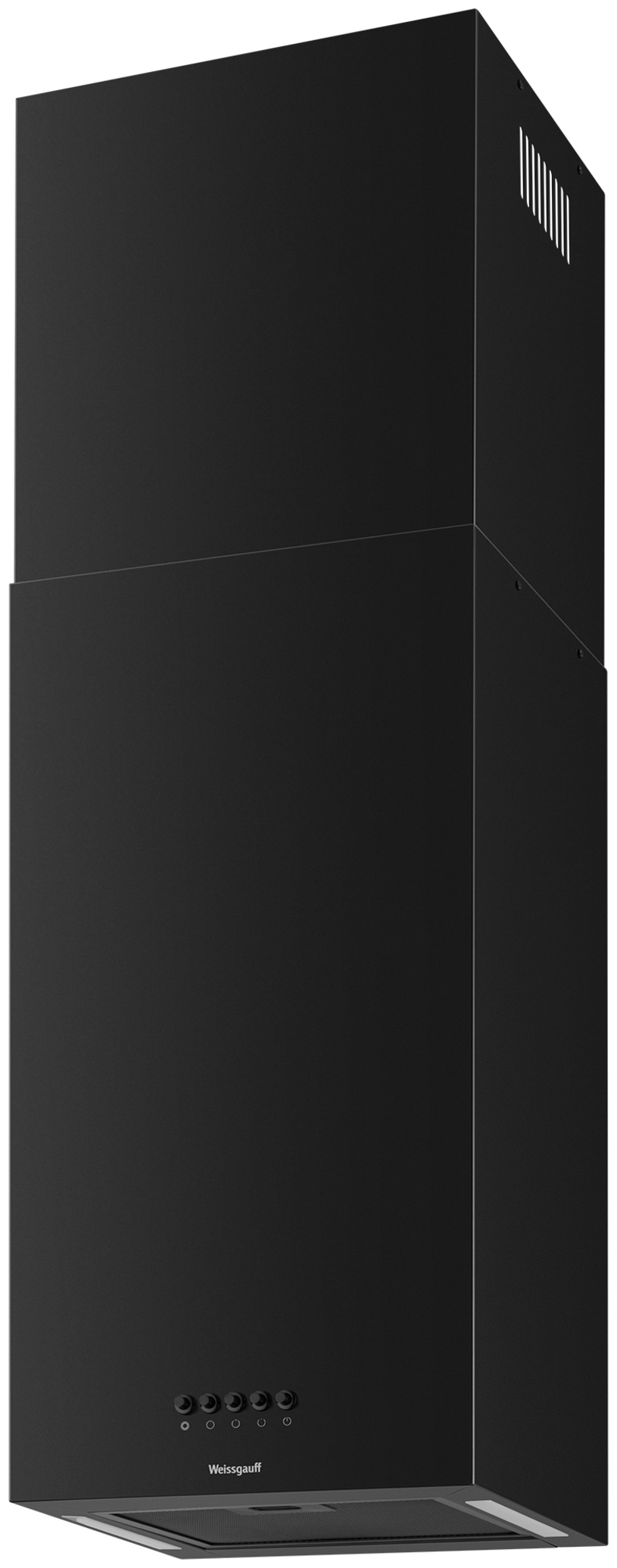 Изображение товара Вытяжка Weissgauff Box 1400 Island BL черная островная с 3 скоростями