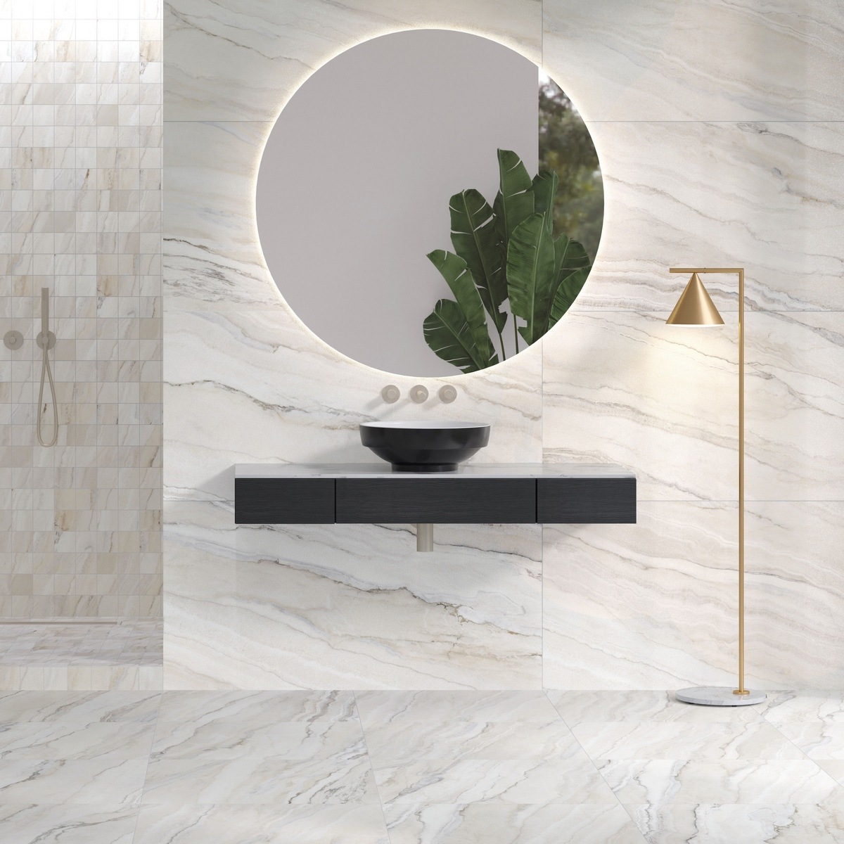 Изображение товара Керамогранит Vitra Marbleset 60x120 см бежевый для пола и стен