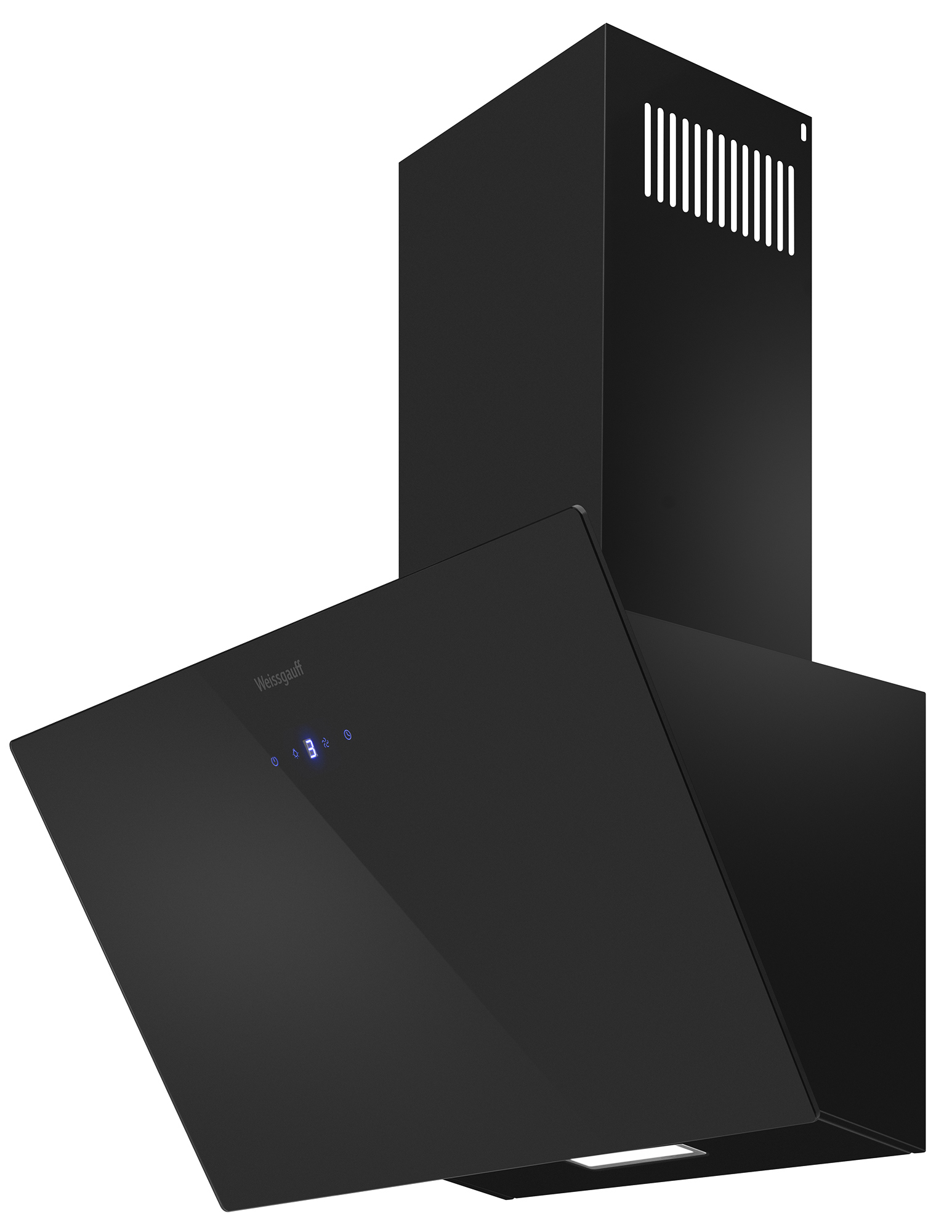 Изображение товара Вытяжка Weissgauff Yota 600 Touch Black Glass 59.5 см черная
