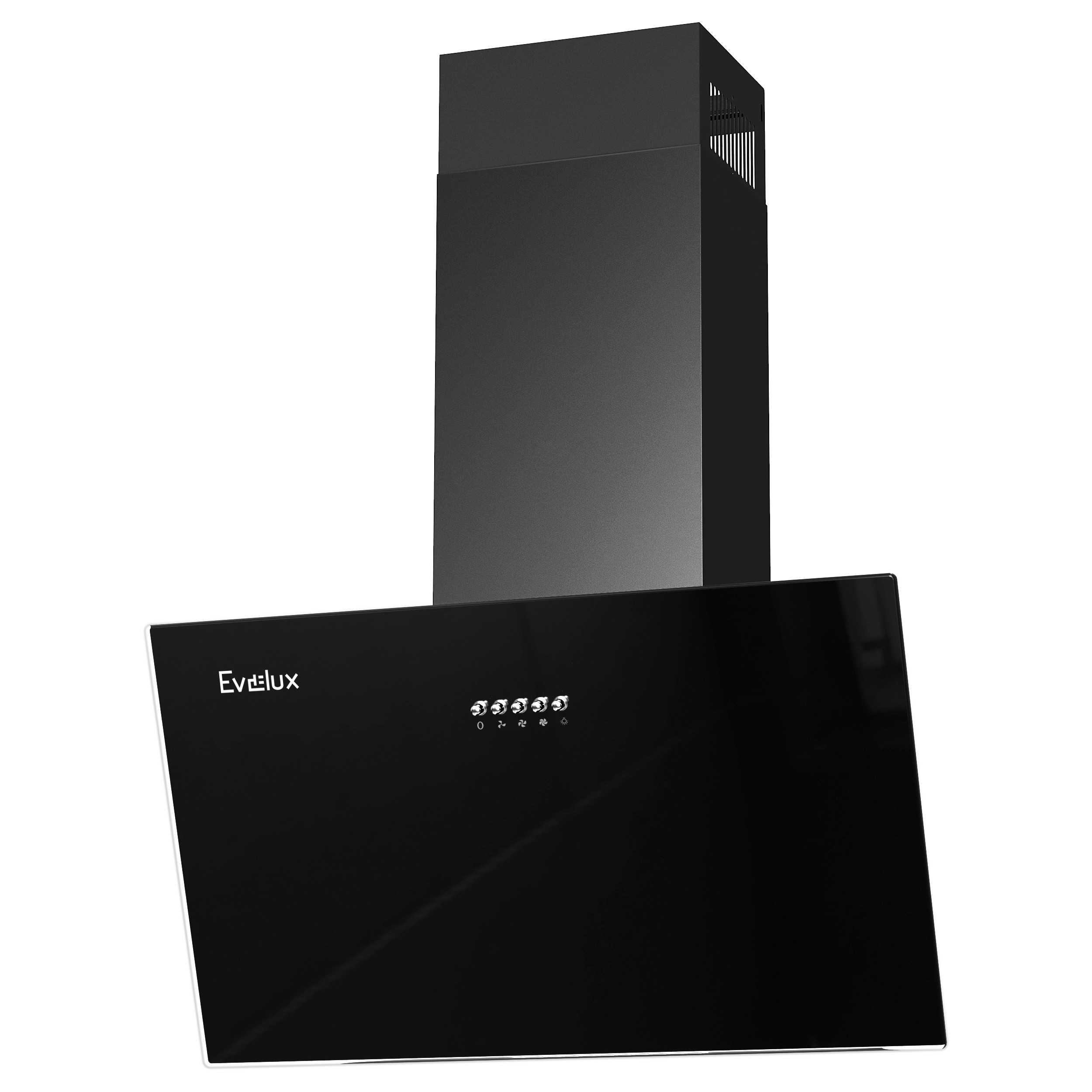 Изображение товара Наклонная вытяжка Evelux Framtida 60 BG черного цвета
