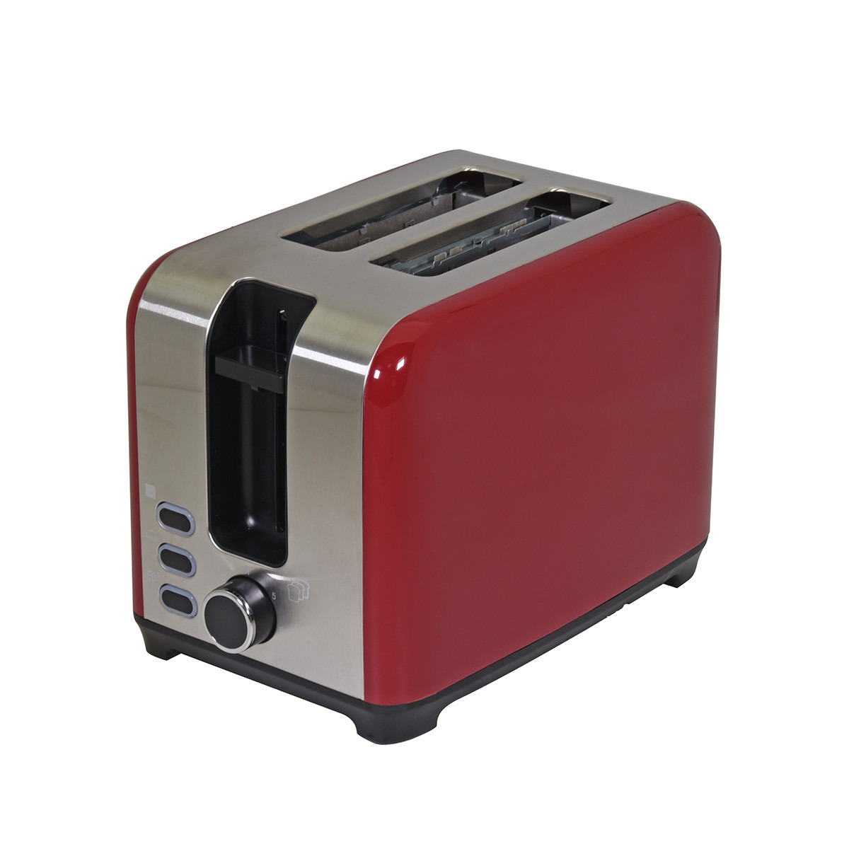 Изображение товара Тостер Oursson Ts2120 бордовый быстрый нагрев 2 тостов 930 Вт