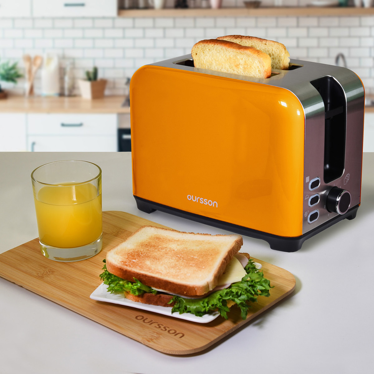 Изображение товара Тостер Oursson Ts2120 цвет оранжевый