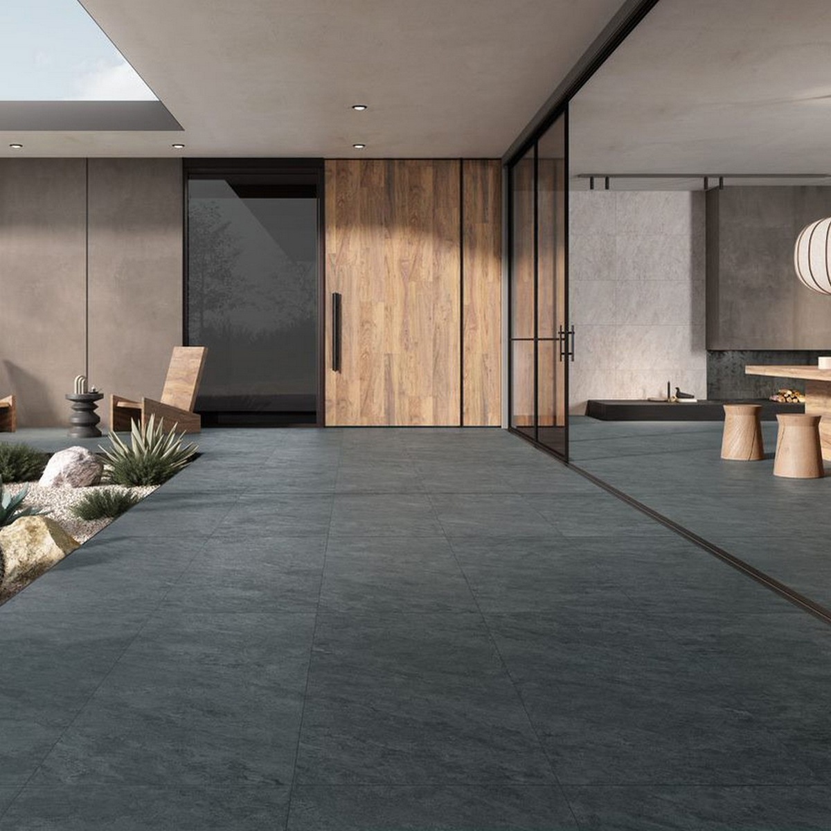 Изображение товара Керамогранит Vitra Quarstone K951812R0001VTE0 60x60см цвет черный