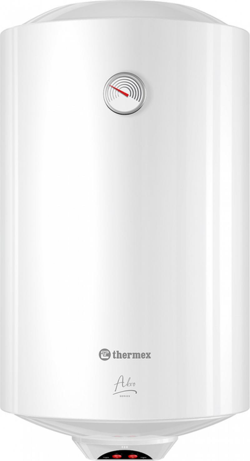 Изображение товара Накопительный водонагреватель электрический 80 л Thermex Akvo 80 v 2 кВт нержавеющая сталь мокрый ТЭН