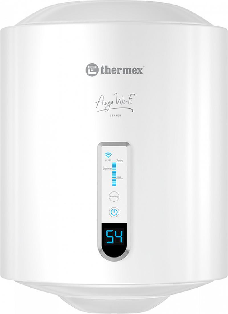 Изображение товара Накопительный водонагреватель электрический Thermex Auga 30 V Slim Wi-Fi 1.5 кВт 30 л