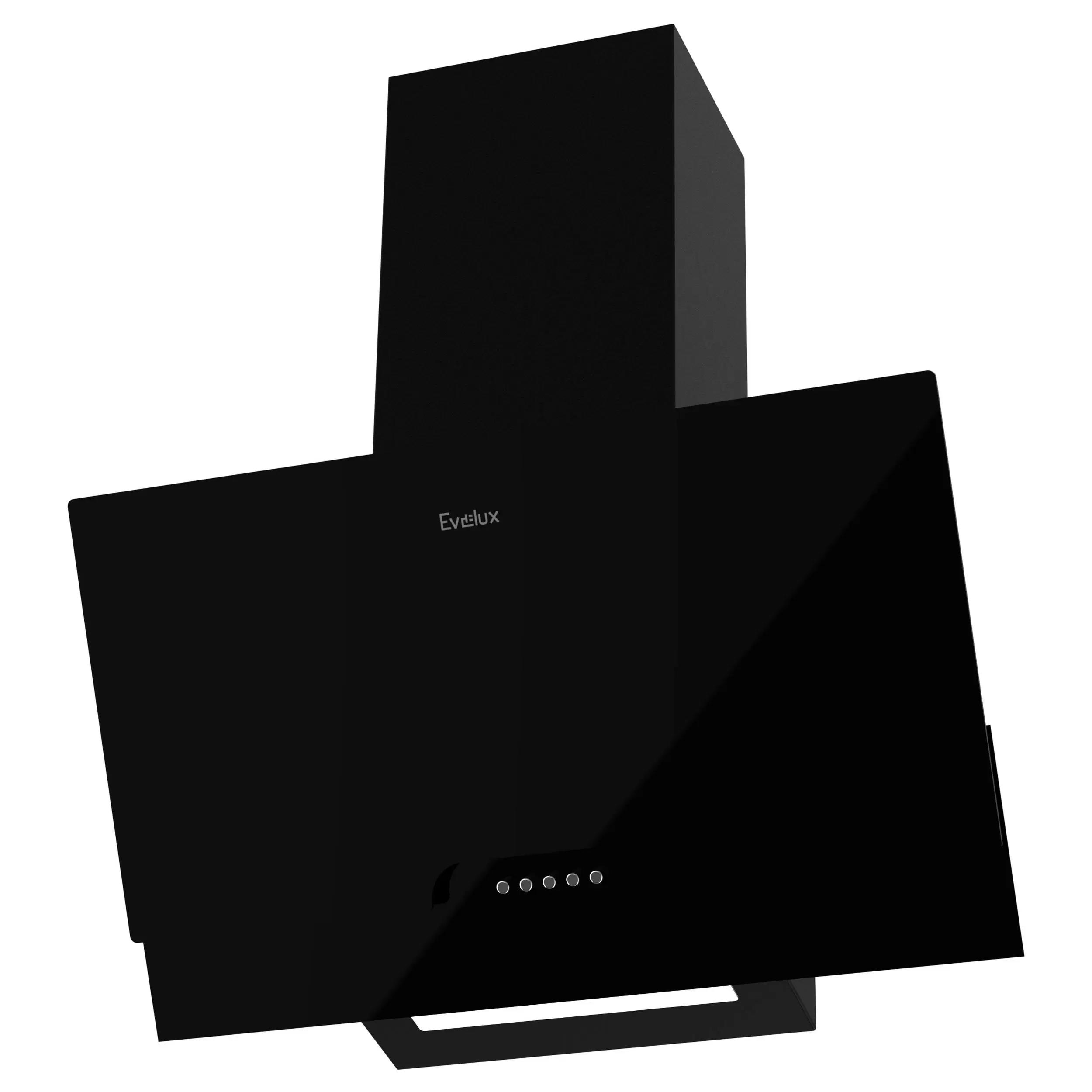 Изображение товара Наклонная вытяжка Evelux Rikka 60 BG черный 60 см высокая производительность